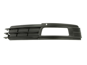 Grila bara fata Stanga potrivit AUDI A6 ALLROAD C6, A6 ALLROAD C7, A6 C6 2004-2018 2008-2011 - (cu orificii proiector ceata)