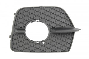 Grila bara fata stanga potrivit BMW X6 (E71, E72 2007-2014 - cu locas proiectoare, plastic