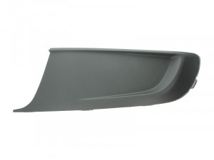 Grila bara fata stanga potrivit VW CADDY III, CADDY III/MINIVAN, TOURAN 2004-2015 - (negru)