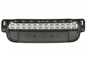 Grila bara fata Superior, plastic, gri potrivit CITROEN C3 I, C3 III dupa 2005 dupa 2016