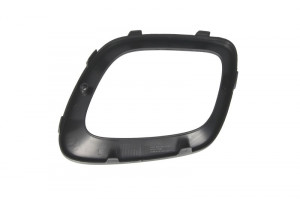 Grila bara Stanga cu locas proiector, cu locas lumini zi, plastic, negru potrivit KIA PICANTO I, PICANTO II 2004-2017 2015-2016 - Img 2