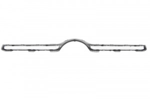 Grila bara superior plastic, crom potrivit MERCEDES GLE W167 dupa 2020 - Img 2