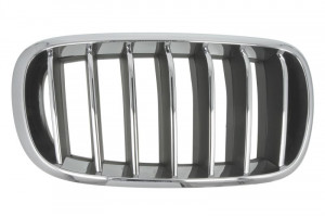 Grila radiator Dreapta potrivit BMW X5 (F15, F85), X6 (F16, F86) 2.0D-4.4 2013-2019 - (PURE EXCELLENCE, crom/negru)