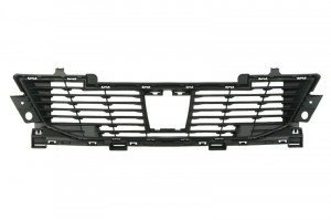 Grila radiator mijloc negru potrivit PEUGEOT 2008 II dupa 2019