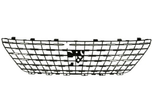 Grila radiator ornamente acoperite cu crom, negru potrivit PEUGEOT 3008 P84 2016-2020