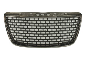 Grila radiator potrivit CHRYSLER 300 C II 2011-2014 - (cadru cromat; negru)