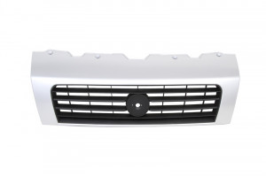 Grila radiator potrivit FIAT DUCATO 2.0-3.0D 2001-2014 - (argintiu/negru)