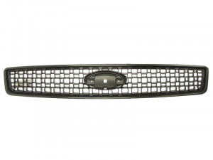 Grila radiator potrivit FORD FUSION 1.25-1.6D 2002-2012 pana in 2012 - (gri inchis)