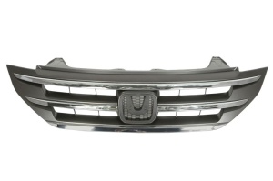 Grila radiator potrivit HONDA CR-V IV 1.6D/2.0 2012-2015 - (crom/gri)