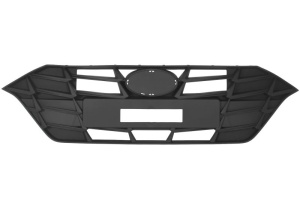Grila radiator potrivit HYUNDAI i20 III BI3 dupa 2020 - (negru-mat)