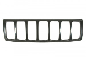 Grila radiator potrivit JEEP GRAND CHEROKEE III 3.0D-6.1 2004-2010 pana in 2010 - (negru)