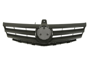 Grila radiator potrivit MERCEDES A (W169) 1.5-2.0D 2004-2012 pana in 2009 - (crom/negru) - Img 2