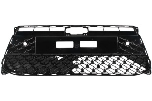 Grila radiator potrivit TOYOTA AYGO X dupa 2022 - (cu orificii ale senzorului de parcare; negru)