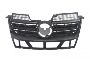 Grila radiator potrivit VW GOLF 5, JETTA III 1.4-3.2 2003-2010 pana in 2010 - (pentru caroserie break; salon, interior, negru)