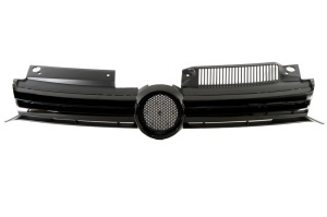 Grila radiator potrivita VW GOLF VI 2008-2013 - negru / crom, rosu/negru