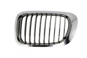 Grila radiator Stanga potrivit BMW 3 (E46) 1.6-3.2 1997-2007 1998-2003 - (convertibil; versiune coupe, crom)