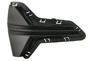 Grila ventilatie bara fata dreapta (exterior, plastic, negru lucios, BASIS) potrivit BMW 3 G20, G21 10.18-06.22 - Img 1