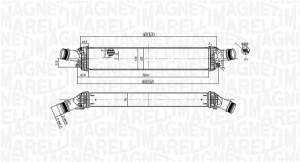 Intercooler potrivit AUDI A4 ALLROAD B8, A4 B8, A5, A6 ALLROAD C7, A6 C7, A7, A8 D4, Q5 2.0/2.7D/3.0D 06.07-09.18 - Img 2