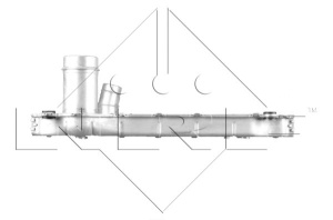 Intercooler potrivit TOYOTA AVENSIS, COROLLA VERSO 2.0D/2.2D 07.05-03.09 - Img 3