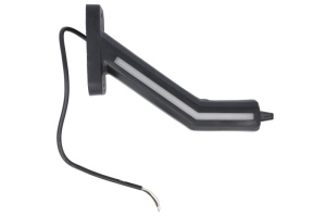 Lumina clarificare dreapta, portocaliu/rosu/alb, LED, suprafata, lungime cablu 400mm, cu brat lung, 12/24V (cu functie de semnalizator lateral, IP6K9K) - Img 2