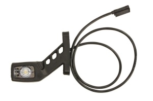 Lumina clarificare stanga, portocaliu/rosu/alb, LED, suprafata, lungime cablu 1000mm, pe brațul mediu-lung, 12/24V (cu clemă pentru fir plat, conector: CLICK-IN/JAEGER, IP66) - Img 2