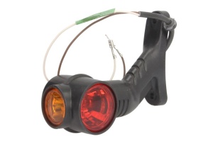 Lumina delimitare dreapta; SUPERPOINT III, portocaliu/rosu/alb, T4W brat scurt, 24V (SUPERPOINT III) - Img 3