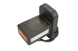 Lumina delimitare stanga/dreapta, portocaliu/rosu/alb, LED lungime cablu 240mm, brat scurt, 12/24V (tip: neon) - Img 3