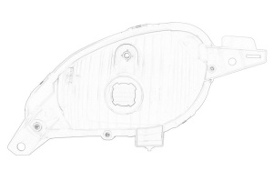 Lumina marsarier Dreapta potrivit TOYOTA YARIS, YARIS/HATCHBACK 2014-2020 - Img 2
