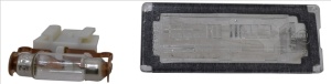 Lumina numar inmatriculare (C5W, cu bec) potrivit CITROEN JUMPER II; FIAT DUCATO; PEUGEOT BOXER 2006-2017