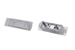 Lumina numar inmatriculare, culoare lumina: alb, 12V, cu aprobare circulatie potrivit OPEL AGILA, ASTRA F, ASTRA F CLASSIC, ASTRA F/KOMBI, ASTRA G, ASTRA G CLASSIC, ASTRA G/KOMBI, COMBO TOUR 09.91- - Img 1
