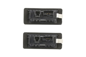 Lumina numar inmatriculare, culoare lumina: alb; set, 12V, cu aprobare circulatie potrivit AUDI A1, A4 ALLROAD B8, A4 B6, A4 B7, A4 B8, A5, A6 ALLROAD C6, A6 ALLROAD C7, A6 C6, A6 C7, A7, Q5, TT 04.02-10.18 - Img 2