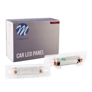Lumina numar inmatriculare, culoare lumina: alb; set, 12V, cu aprobare circulatie potrivit PORSCHE 911, 911 TARGA 12.88-05.94 - Img 3