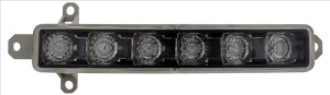 Lumini zi fata stanga/dreapta (LED, negru) potrivit CITROEN JUMPY III, SPACETOURER; OPEL VIVARO C, ZAFIRA LIFE; PEUGEOT EXPERT, TRAVELLER dupa 2016