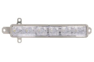 Lumini zi stanga/dreapta (LED, culoare: crom) potrivit CITROEN BERLINGO II, C1, C1 II, C3 II, C3 PICASSO, JUMPY III, SPACETOURER; OPEL VIVARO C, ZAFIRA LIFE; PEUGEOT 107, 108, 308 II, EXPERT dupa 2012
