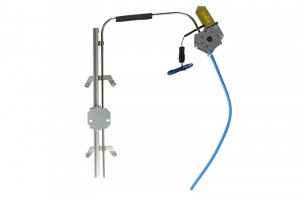 Macara geam Fata Stanga potrivit MERCEDES G (W460), G (W463) 1980-1997 - (electric, cu motor)