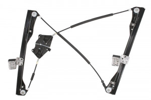 Macara geam Fata Stanga potrivit VW BORA I, GOLF 4 1997-2006 - (electric, fara motoras, numar de usi: 2)