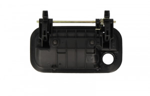 Maner usa Dreapta Fata potrivit OPEL ASTRA F, COMBO B, CORSA B, VECTRA A 1988-1997 - (exterior, cu gaura pentru incuietoare; negru) - Img 2