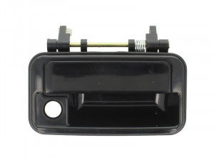 Maner usa Dreapta Fata potrivit SUZUKI SWIFT II 1989-2005 - (exterior, cu gaura pentru incuietoare; negru)