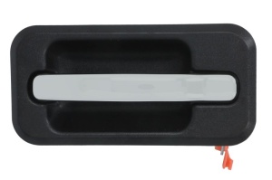 Maner usa Dreapta Spate potrivit HUMMER H2 2002-2009 - (exterior; textura neagra)