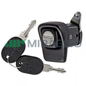 Maner usa Fata Dreapta/Stanga potrivit FIAT PANDA, PANDA/HATCHBACK 0.65-1.3D 1980-2004 - (cu cheie, extern, cu incuietoare, negru) - Img 3