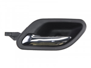 Maner usa fata potrivit BMW Seria 5 E39 1995-2003 - /spate stanga interior, negru/crom
