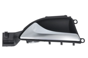 Maner usa fata/spate stanga potrivit MERCEDES B-KLASA W246/W242 2011-2018 - (interior, negru/argintiu)