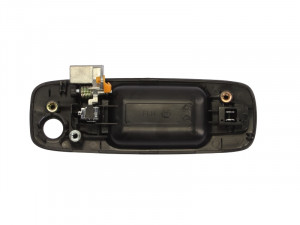 Maner usa fata stanga potrivit NISSAN X-TRAIL 2001-2007 - exterior, cu locas incuietoare negru/crom/grunduit - Img 2