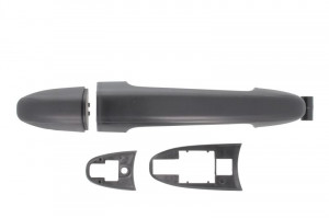 Maner usa glisanta Stanga/Dreapta Spate potrivit MERCEDES SPRINTER 906; VW CRAFTER 2E 2006-2018 - (exterior; negru)