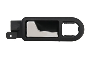Maner usa interior fata stanga potrivit VW PASSAT B5 FL 2000-2005 - negru / crom