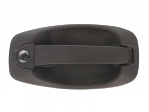 Maner usa Spate potrivit PEUGEOT BIPPER 2007-2022 - (exterior, cu gaura pentru incuietoare; negru)
