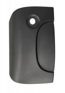 Maner usa Spate potrivit RENAULT KANGOO I 1998-2009 - (exterior, cu gaura pentru incuietoare; negru)