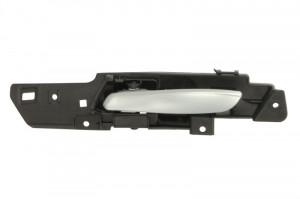 Maner usa Spate Stanga interior, crom/negru potrivit BMW X5 E70 3.0-4.8 2006-2013