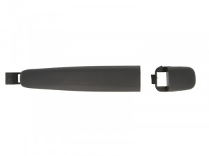 Maner usa Stanga/Dreapta Fata potrivit PEUGEOT 307 2000-2012 - (exterior; negru/grund)