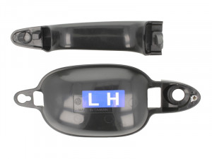 Maner usa Stanga Fata potrivit BMW 5 E60, E61 2003-2007 - (exterior, cu gaura pentru incuietoare; grund) - Img 2